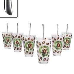 02-0037927-747-480-Justinus-Ritzenhoff-Cremona-gruen-Twist-Latte-Macchiato-Glaeser-Loeffel-12tlg-Set1.jpg 12tlg Latte Macchiato Set - 6x CREMONA Gläser grün + 6x TWIST Latte Macchiato Löffel - 0806182 & 747-480_Bild_6