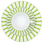 18tlg Kaffeeservice SPLIT GRÜN Porzellan für 6 Personen_Bild_3