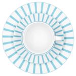 18tlg Kaffeeservice SPLIT TÜRKIS Porzellan für 6 Personen_Bild_3