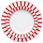 12tlg Tafelservice SPLIT ROT Porzellan für 6 Personen_Bild_3