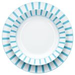 12tlg Tafelservice SPLIT TÜRKIS Porzellan für 6 Personen_Bild_3