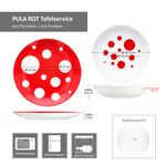 12tlg Tafelservice PULA ROT Porzellan für 6 Personen_Bild_8