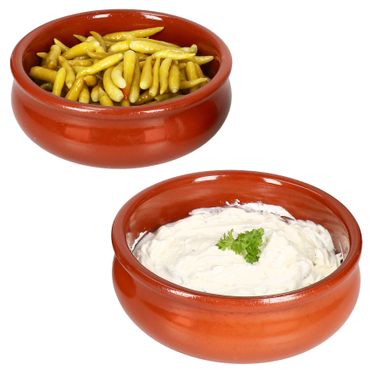 2er Set Cazuela Tonschale Berlin bauchig 18cm - 99514_Bild_1