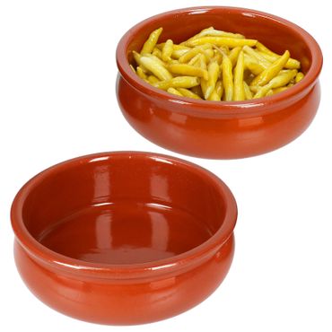2er Set Cazuela Tonschale Berlin bauchig 15cm - 99515_Bild_1
