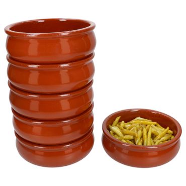 6er Set Cazuela Tonschale Berlin bauchig 15cm - 99515_Bild_1