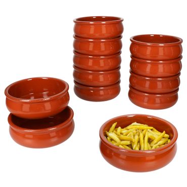 12er Set Cazuela Tonschale Berlin bauchig 15cm - 99515_Bild_7