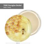 40er Set Sturzglas 230 ml To 82 Honig Deckel incl. Rezeptheft_Bild_6