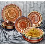 18tlg Tellerset LINEA für 6 Personen aus Steingut - 24327179_Bild_3