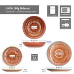 18tlg Tellerset LINEA für 6 Personen aus Steingut - 24327179_Bild_8