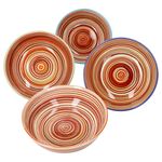 4er Set LINEA Spaghetti-Teller für 4 Personen aus Steingut - 24325754_Bild_2