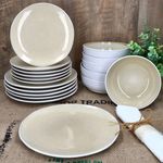 18tlg Tellerset TZIA für 6 Personen aus Steingut - 24327362_Bild_3