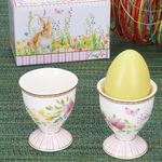 2er Set HAPPY EASTER Eierbecher aus Porzellan – R1318_Bild_3