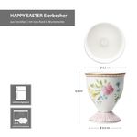 2er Set HAPPY EASTER Eierbecher aus Porzellan – R1318_Bild_7