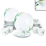 30tlg Kombiservice WHITE CALLA Porzellan für 6 Personen_Bild_1