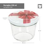 100er Set Sturzglas 230 ml To 82 Geschenk-Deckel incl. Rezeptheft_Bild_5