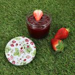 100er Set Sturzglas 230 ml To 82 Wald-Erdbeeren Deckel incl. Rezeptheft_Bild_3