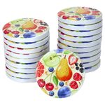 20er Deckel-Set TO 82 Comic-Obst passend für 230ml/350ml/435ml Gläser_Bild_1