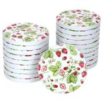 20er Deckel-Set TO 82 Wald-Erdbeere passend für 230ml/350ml/435ml Gläser_Bild_1