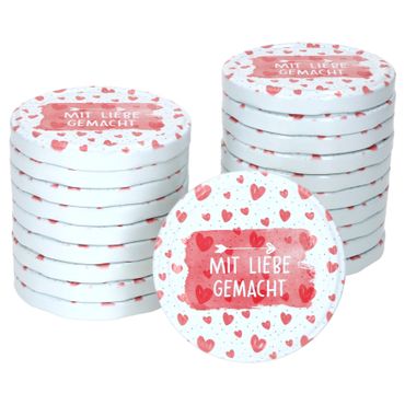 20er Deckel-Set TO 82 Mit Liebe gemacht passend für 230ml/350ml/435ml Gläser_Bild_1