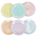 6er Set PASTELLO Speiseteller für 6 Personen aus Steingut - 24326239_Bild_2