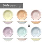 6er Set PASTELLO Suppenteller für 6 Personen aus Steingut - 24326233_Bild_4