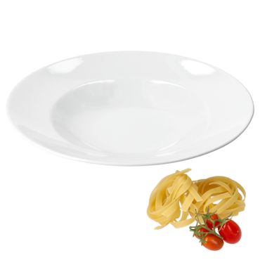 BIANCO Pastateller Ø30cm weiß aus Porzellan - 04249#001