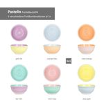 6er Set PASTELLO Snack- & Dip-Schale für 6 Personen aus Steingut - 24326217_Bild_4
