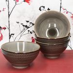 6er Set PROSPERO Müslischale braun für 6 Personen aus Porzellan - 593338_Bild_3