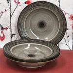 6er Set PROSPERO Suppenteller braun für 6 Personen aus Porzellan - 593341 _Bild_2