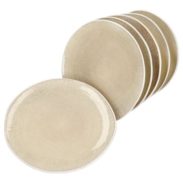 6er Set TZIA Speiseteller für 6 Personen aus Steingut - 24327362_Bild_1