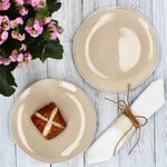 6er Set TZIA Kuchenteller für 6 Personen aus Steingut - 24327362_Bild_2