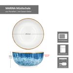 6er Set MARINA Müslischale für 6 Personen aus Porzellan - 24324294_Bild_7