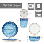 18tlg Frühstücksset MARINA für 6 Personen aus Porzellan - 24324269 + 24324294 + 24324251_Bild_8