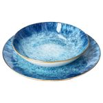 12tlg Tafelservice MARINA für 6 Personen aus Porzellan - 24324278 + 24324286_Bild_2