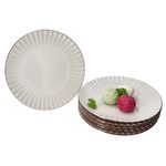 6er Set OSITA ROSE Speiseteller für 6 Personen aus Steingut - 674470_Bild_2