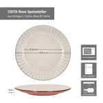 6er Set OSITA ROSE Speiseteller für 6 Personen aus Steingut - 674470_Bild_7