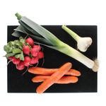 Schneidebrett 30x40cm Stein schwarz - 23490688_Bild_2