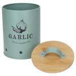 Knoblauchtopf FRESH Mint aus Metall & Bambus – 10899_Bild_2
