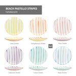6er Set BEACH PASTELLO STRIPES Speiseteller für 6 Personen aus Steingut- 24326165_Bild_4