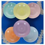 6er Set BEACH PASTELLO STRIPES Suppenteller für 6 Personen aus Steingut - 24326159_Bild_4