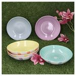 6er Set BEACH PASTELLO STRIPES Suppenteller für 6 Personen aus Steingut - 24326159_Bild_3