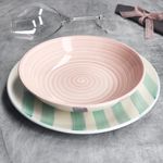 12tlg Tafelservice BEACH PASTELLO STRIPES für 6 Personen aus Steingut – 24326159 & 24326165_Bild_3