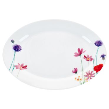MARIE Platte oval aus Porzellan
