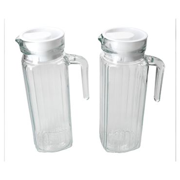 95l aus Glas mit weißem Kunststoff-Deckel - 11271_Bild_1