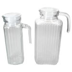 8l aus Glas mit weißem Kunststoff-Deckel - 11271 + 78252_Bild_1