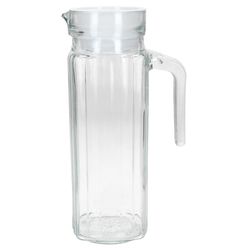 11271-Lima-Kuehlschrankkrug-950ml-kunstoffdeckel-Arte-frontal.jpg 8l aus Glas mit weißem Kunststoff-Deckel - 11271 + 78252_Bild_5