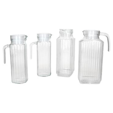 8l aus Glas mit blauem Kunststoff-Deckel - 11271 + 78252_Bild_1