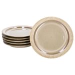 6er Set Dessertteller Bistro braun - 24327370_Bild_1