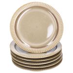 6er Set Dessertteller Bistro braun - 24327370_Bild_2