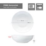 2er Set STABIL Ramenschale Ø 21 cm weiß aus Porzellan – 90407_Bild_7